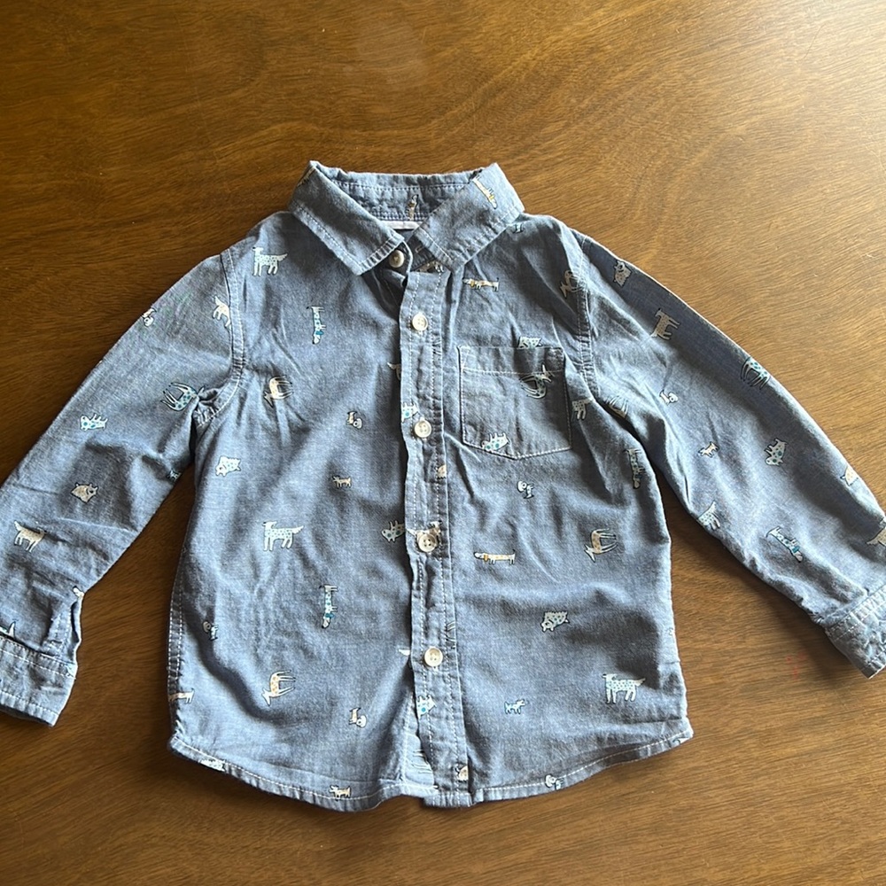Cat & Jack 3T button up